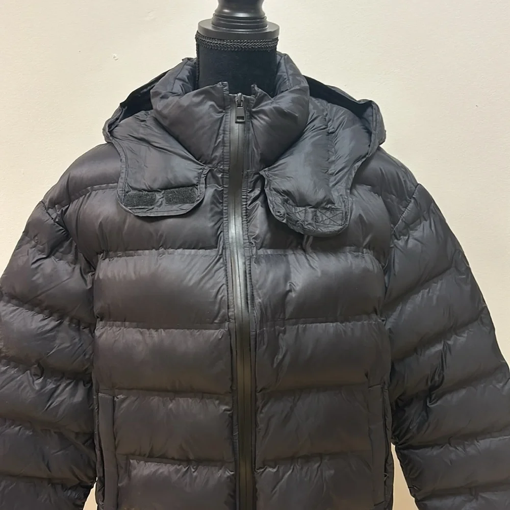 Zara Black Puffer Jacket, Size M - Picture 4 of 11